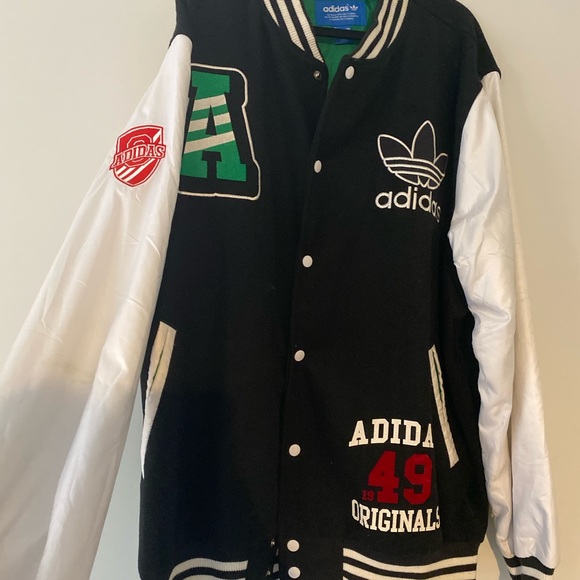 🌻Adidas originals letterman Jacket - Picture 2 of 6
